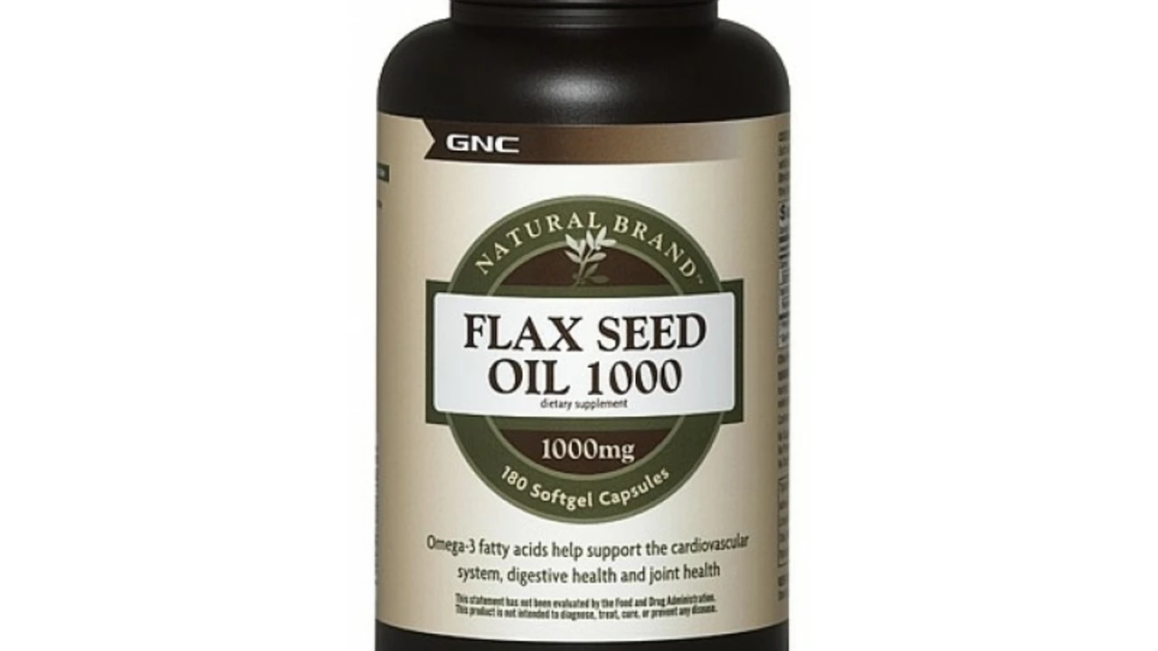 Experience the Wonders of Flaxseed Oil: A Must-Have Dietary Supplement for Optimal Wellness