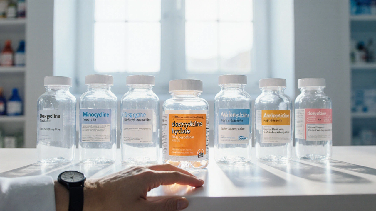Doxycycline Hyclate vs Common Antibiotic Alternatives: A Detailed Comparison