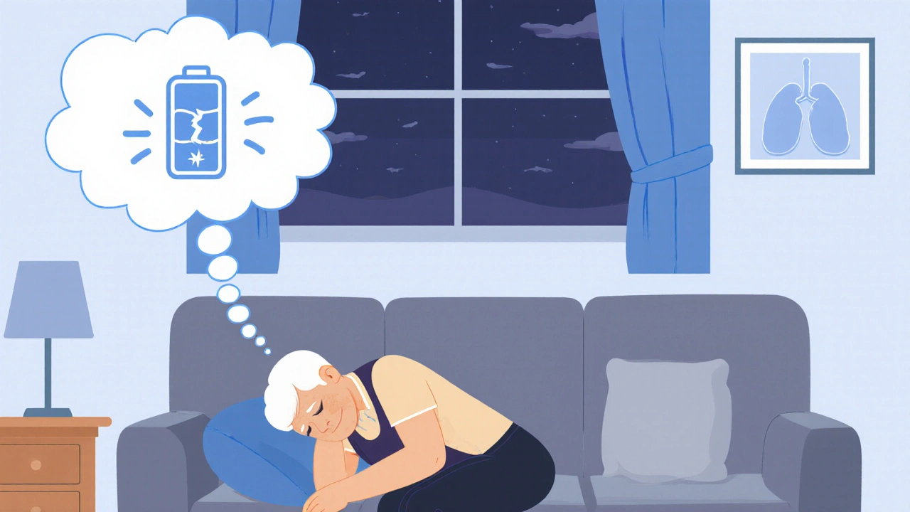 Tiotropium Bromide’s Effect on COPD‑Related Fatigue and Energy Levels
