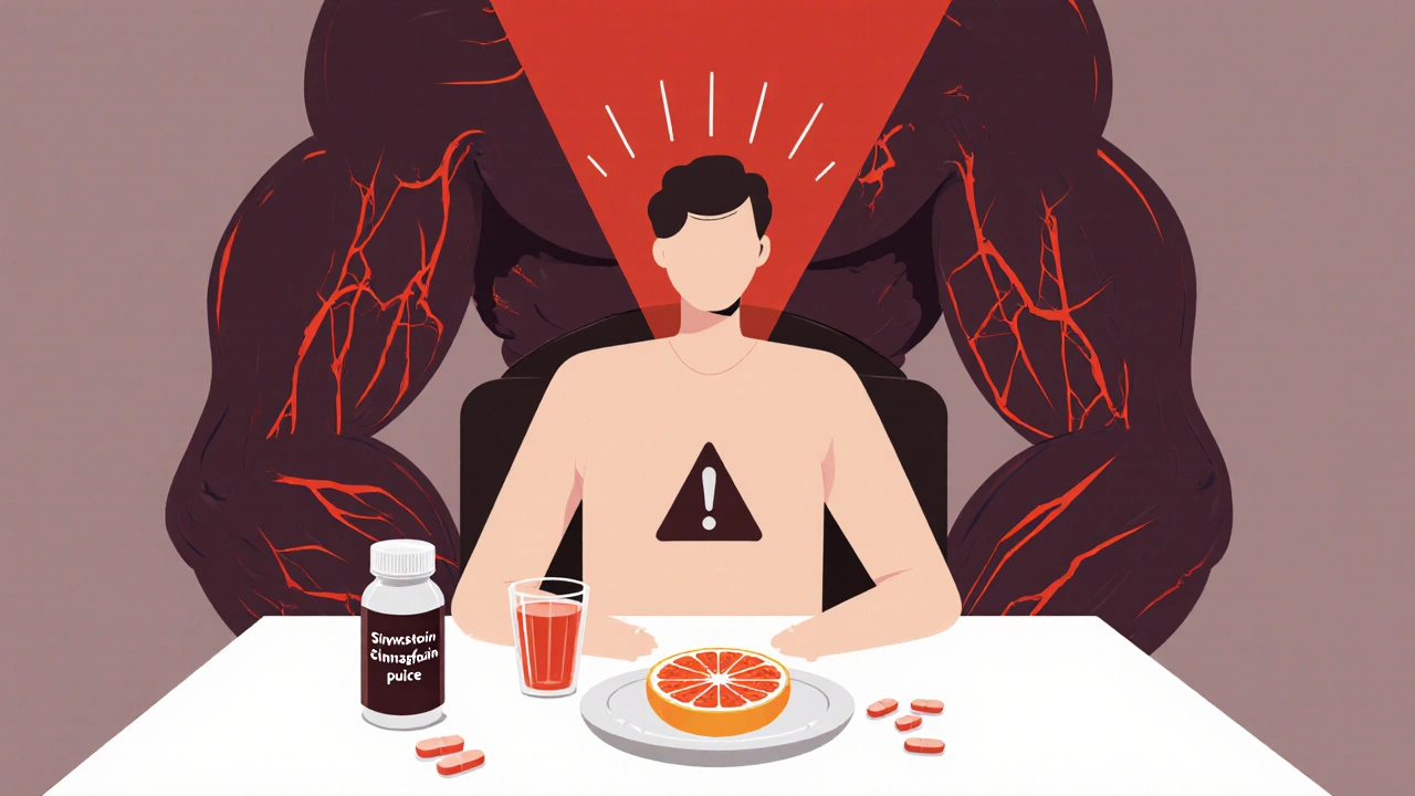 Grapefruit Juice and Simvastatin: What You Need to Know About Myopathy and Toxicity Risk