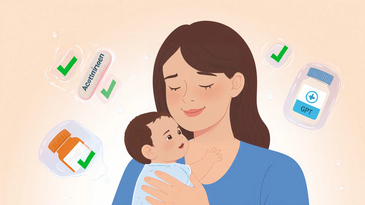 Medications Safe While Breastfeeding: Evidence-Based Choices