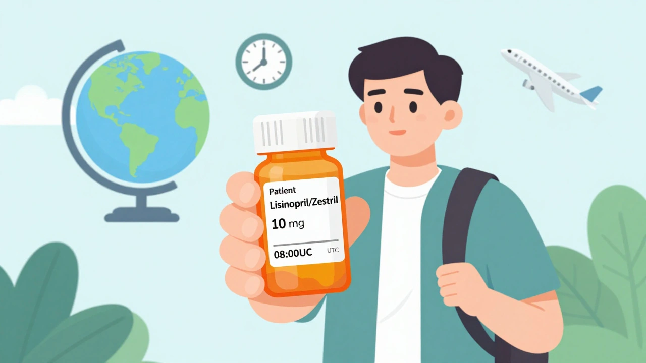 How to Read Prescription Labels When Traveling or Crossing Time Zones