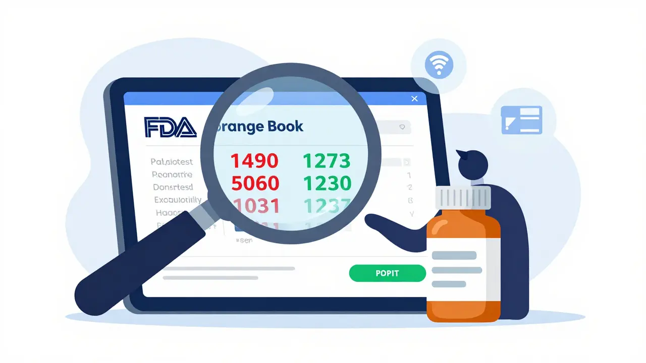 FDA Orange Book: How to Find Patent Expiration Dates for Generic Drug Access