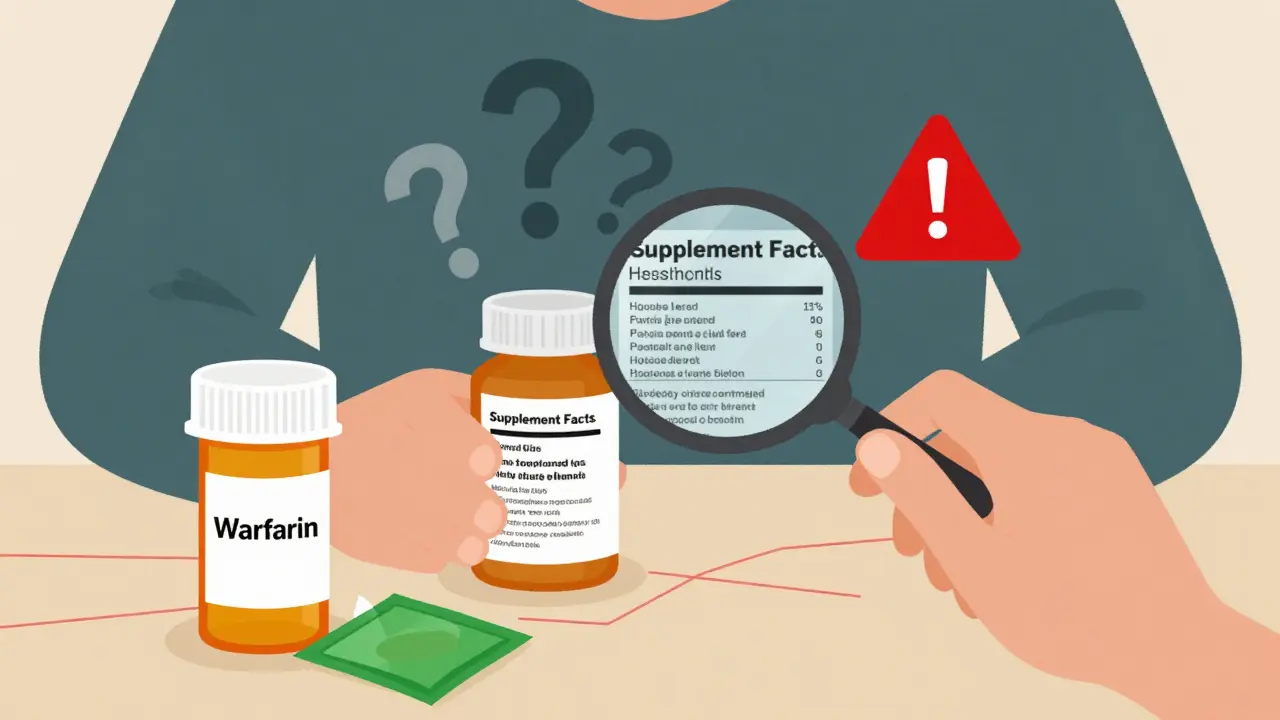 How to Read Supplement Labels and Spot Dangerous Drug Interactions