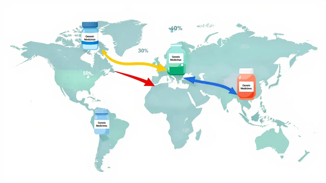 Indian Generic Manufacturers: The World's Pharmacy and Exports