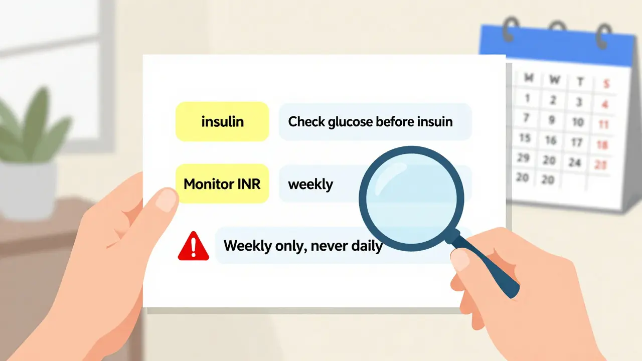 How to Document Safety Alerts on Your Medication List